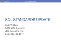 SQL Standards Update 2017 t