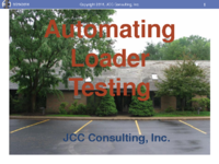 Automating the JCC LogMiner Loader Testing